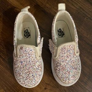 Vans Toddler Glitter US Size 8